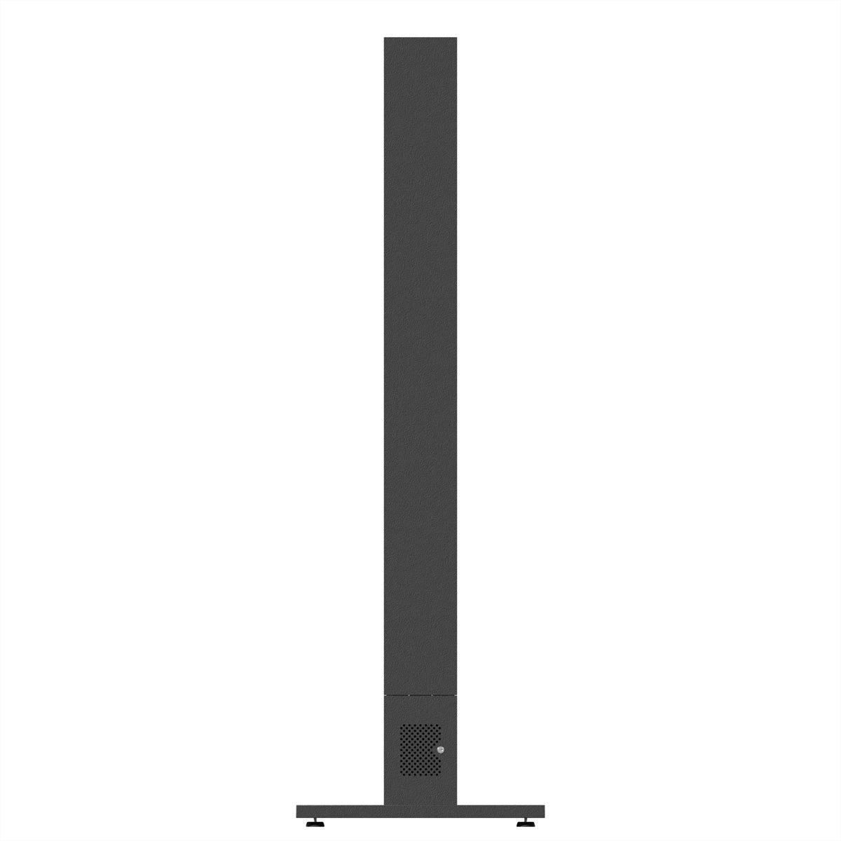 Hagor Digital Signage Stand für 75" Displays – abschliessbar – anthrazitgrau (RAL 7016) – HP Kiosk 75" FS