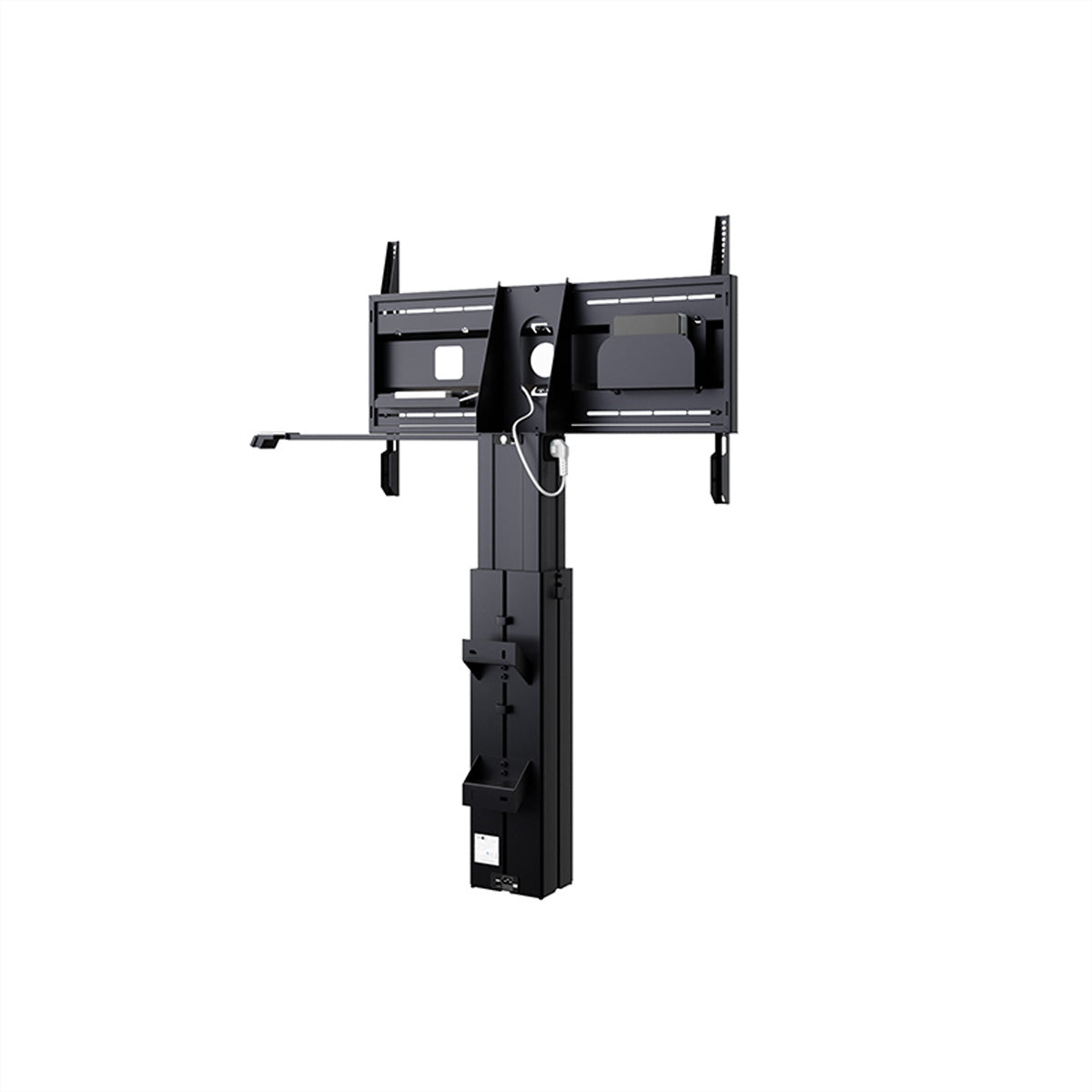 Hagor Wandlift (bodenstehend) – 55–100" – VESA 200×200–900×600 – bis 135 kg, Motorisiert, Schwarz