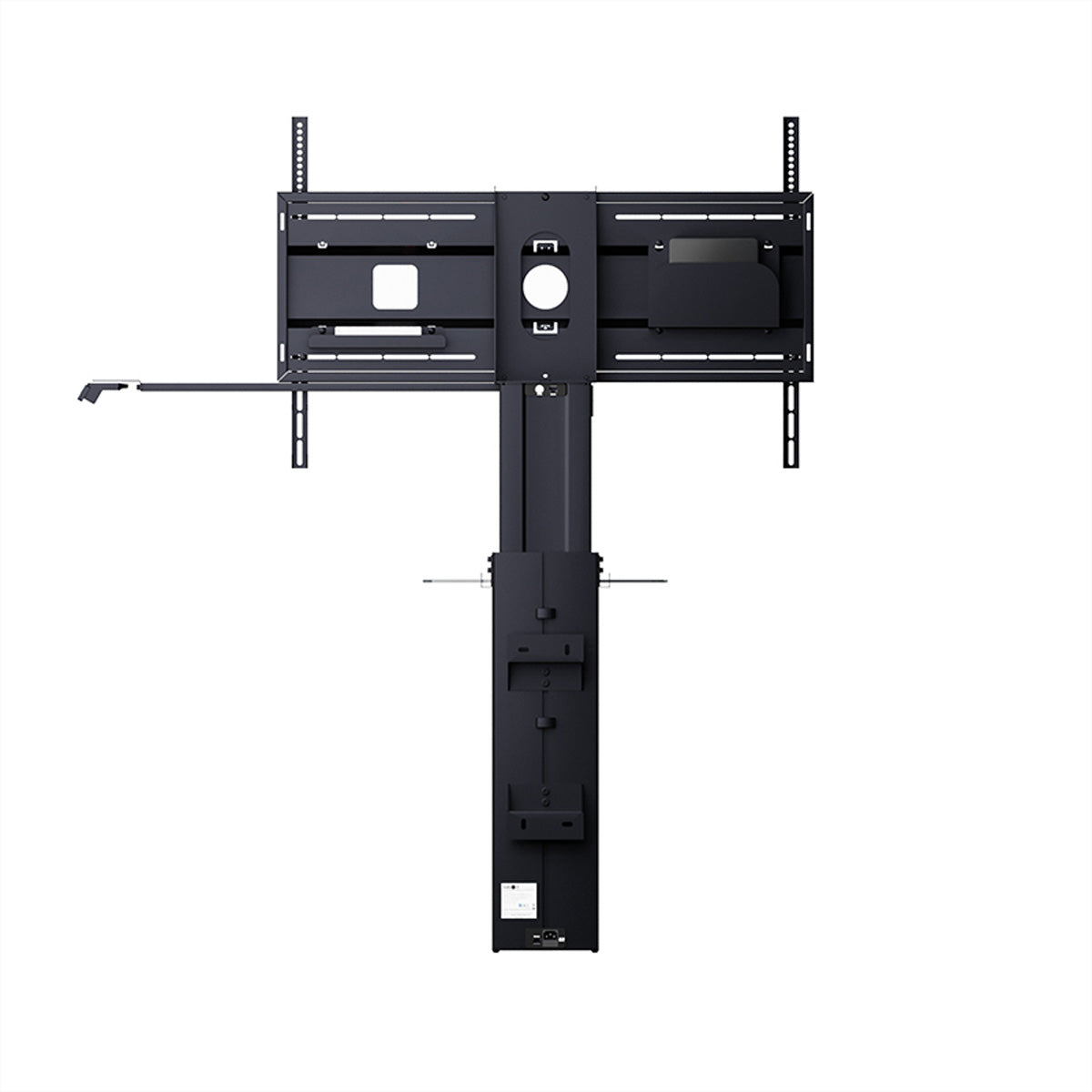 Hagor Wandlift (bodenstehend) – 55–100" – VESA 200×200–900×600 – bis 135 kg, Motorisiert, Schwarz