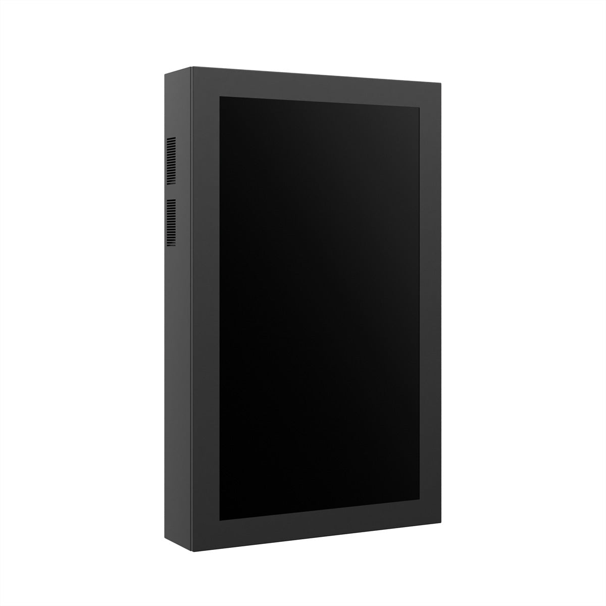Hagor Outdoorgehäuse Portrait für 65" Displays, IP65, entspiegeltes Sicherheitsglas, VESA-Halterung, Schwarz