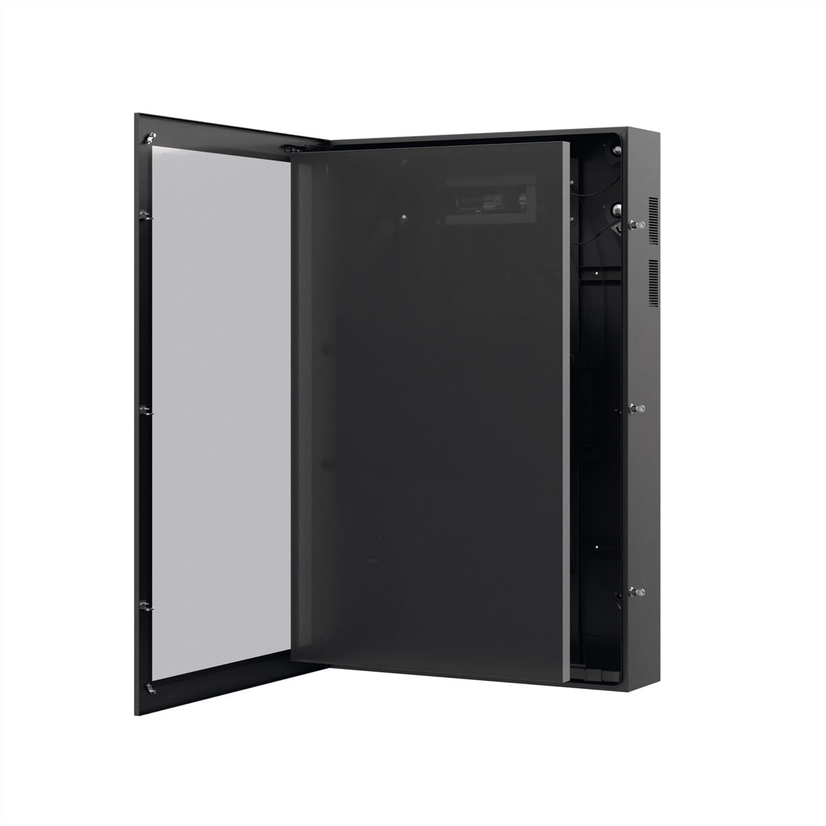 Hagor SOPW 75" Portrait – Outdoorgehäuse, IP65, Klimasystem, für 75" Displays