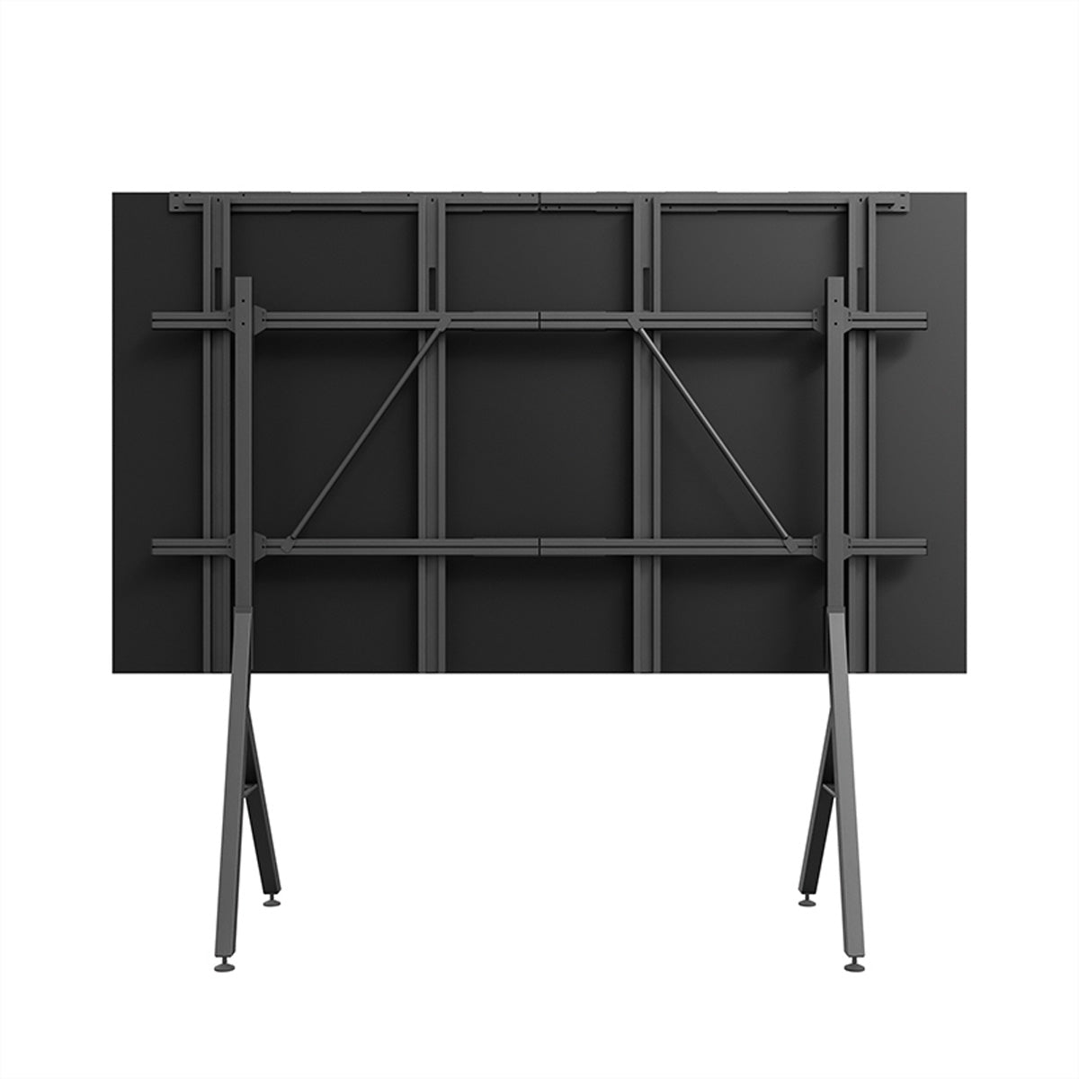 Hagor Bodenständer – 146" – Höhenverstellbar, Stellfüsse mit Niveauregulierung – für Samsung IWA / The Wall –