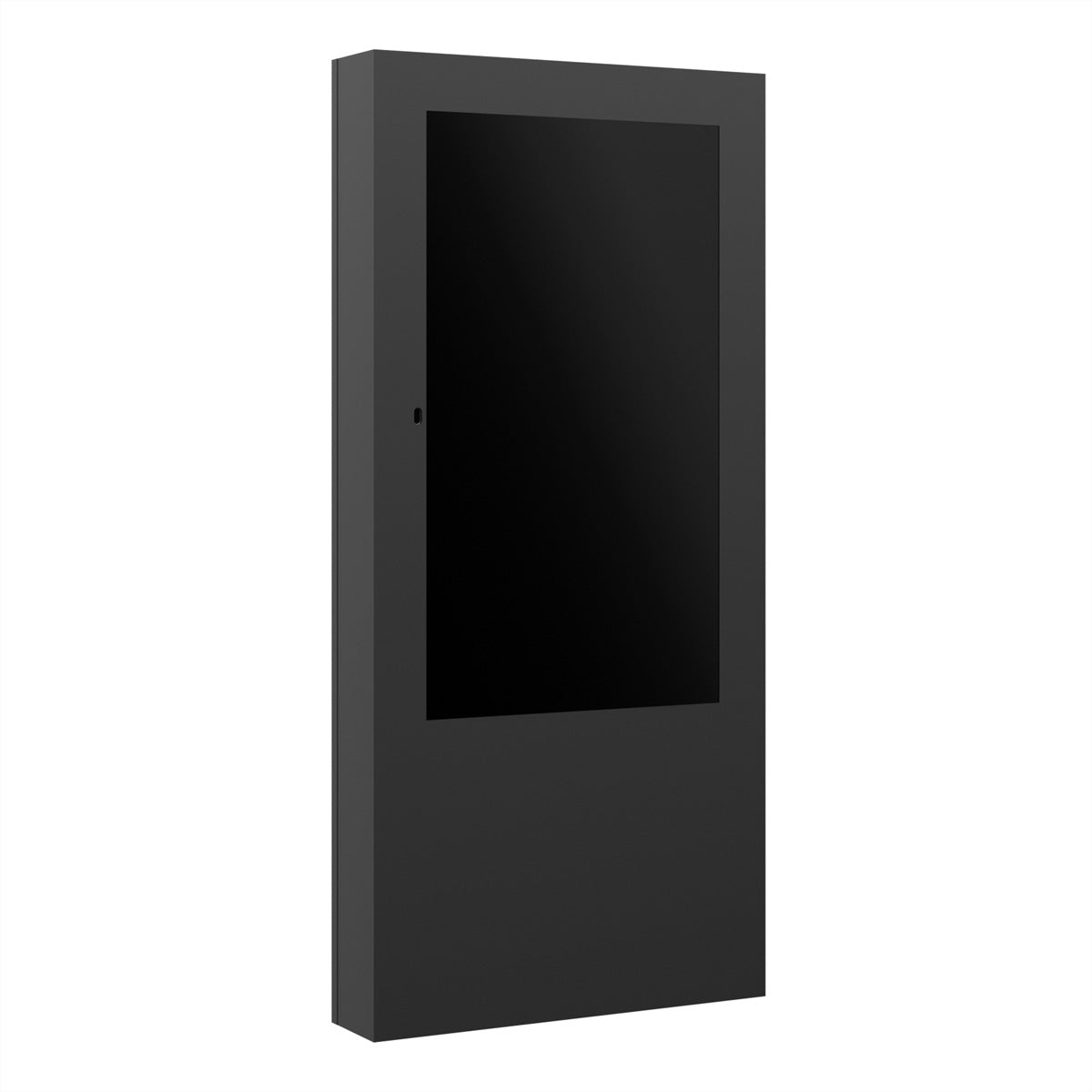Hagor ScreenOut Kiosk OH55 – Outdoorstele, witterungs- & vandalismussicher, für Displays bis 55", Schwarz