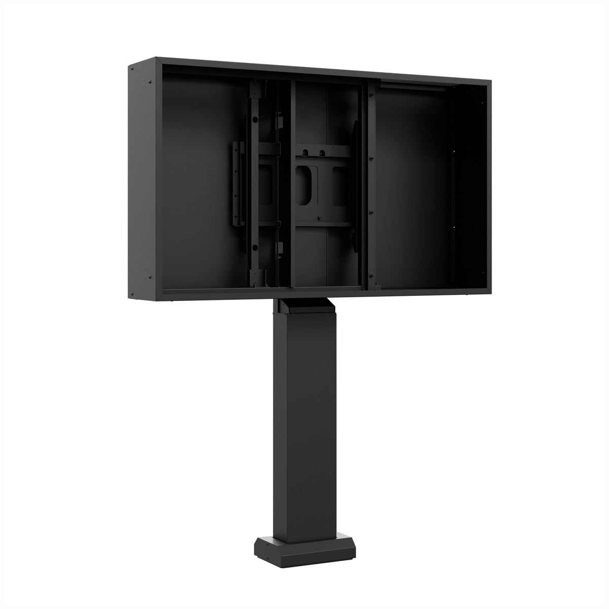 Hagor Digital Signage Stand – für Samsung OH75 Serie – wetterfest, Querformat – schwarz – ScreenOut OH75
