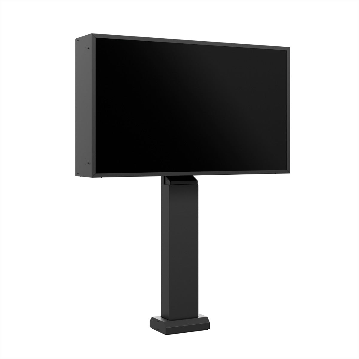 Hagor Digital Signage Stand – für Samsung OH75 Serie – wetterfest, Querformat – schwarz – ScreenOut OH75