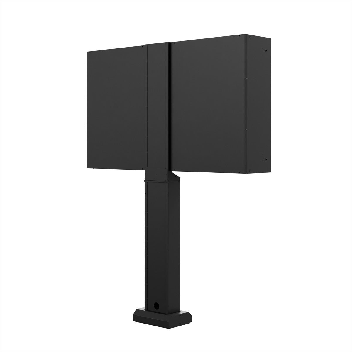 Hagor Digital Signage Stand – für Samsung OH75 Serie – wetterfest, Querformat – schwarz – ScreenOut OH75