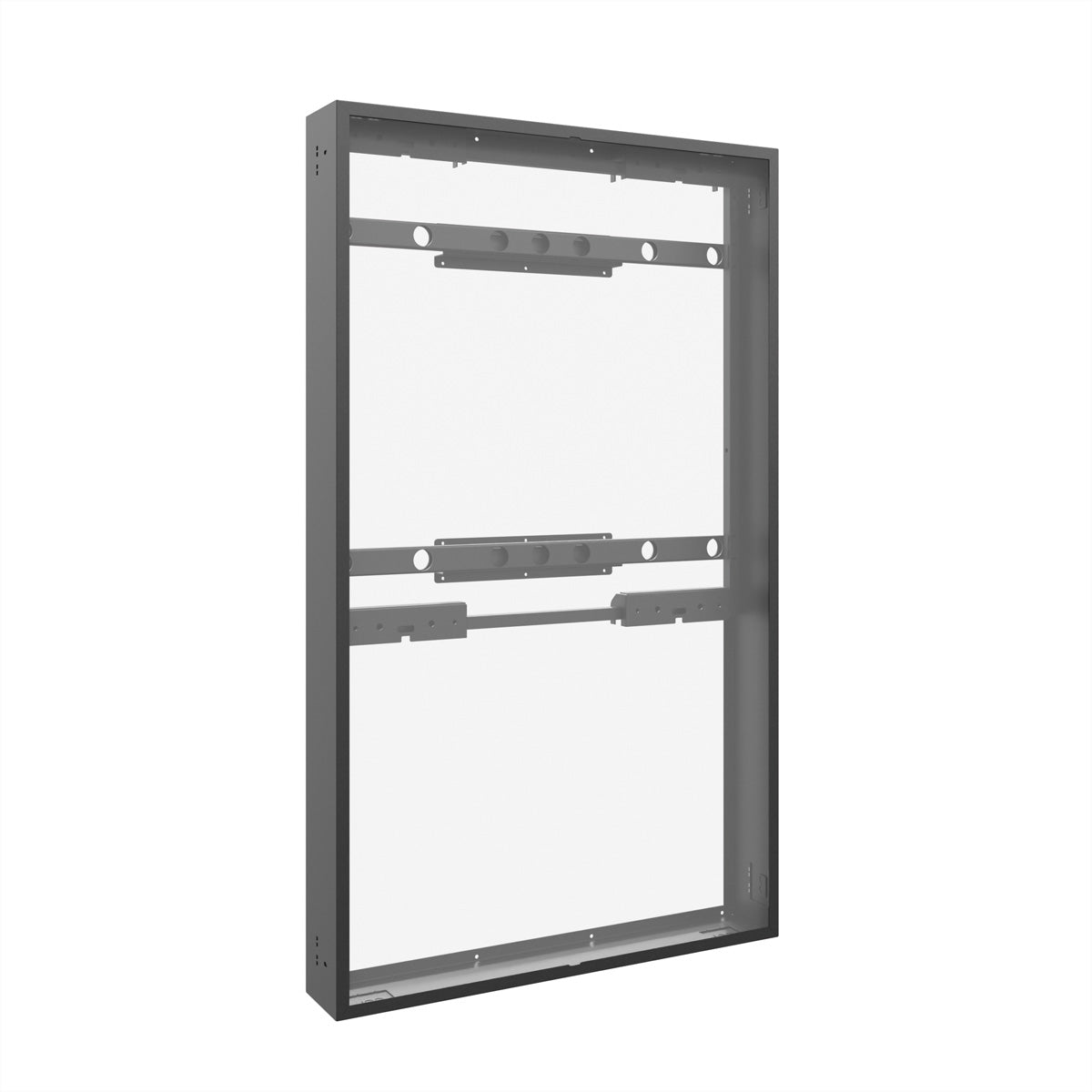 Hagor Cover-Set OH85 Display-Gehäuse – Portrait – für 85" TVs – Schwarz