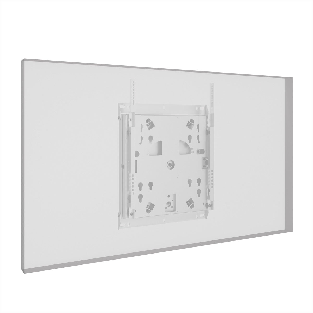 Hagor Wandhalterung – Vollbeweglich – 65" – VESA 200×200–400×400 – bis 45 kg, Flip-Mechanik – Weiss