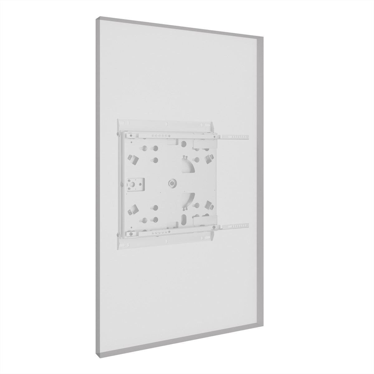 Hagor Wandhalterung – Vollbeweglich – 65" – VESA 200×200–400×400 – bis 45 kg, Flip-Mechanik – Weiss
