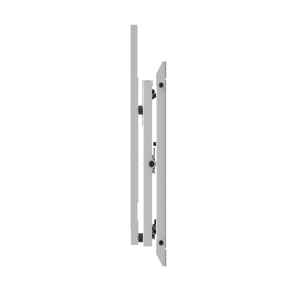Hagor Wandhalterung – Vollbeweglich – 65" – VESA 200×200–400×400 – bis 45 kg, Flip-Mechanik – Weiss