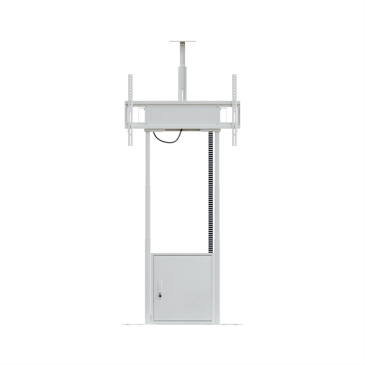 Hagor Bodenständer – 55–86" – VESA 900×600 – bis 120 kg, Motorisiert, Höhenverstellbar – Twin Lift FS-W