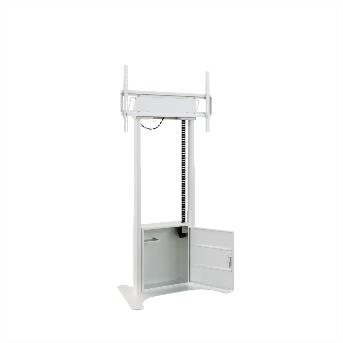 Hagor Bodenständer – 55–86" – VESA 900×600 – bis 120 kg, Motorisiert, Höhenverstellbar – Twin Lift FS-W