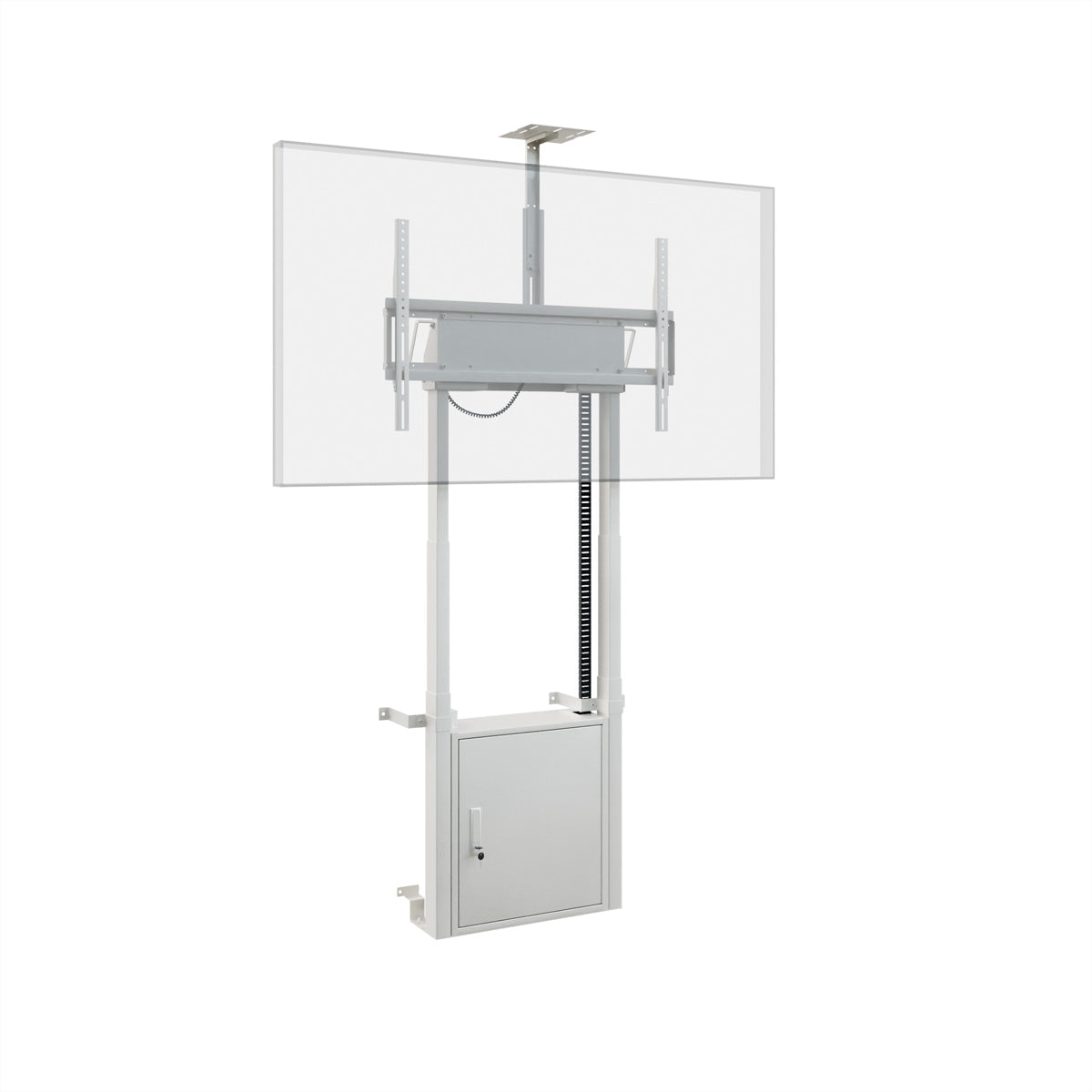 Hagor Wandlift (bodenstehend) – 55–86" – VESA 900×600 – bis 120 kg, motorisiert – Twin Lift FW-W