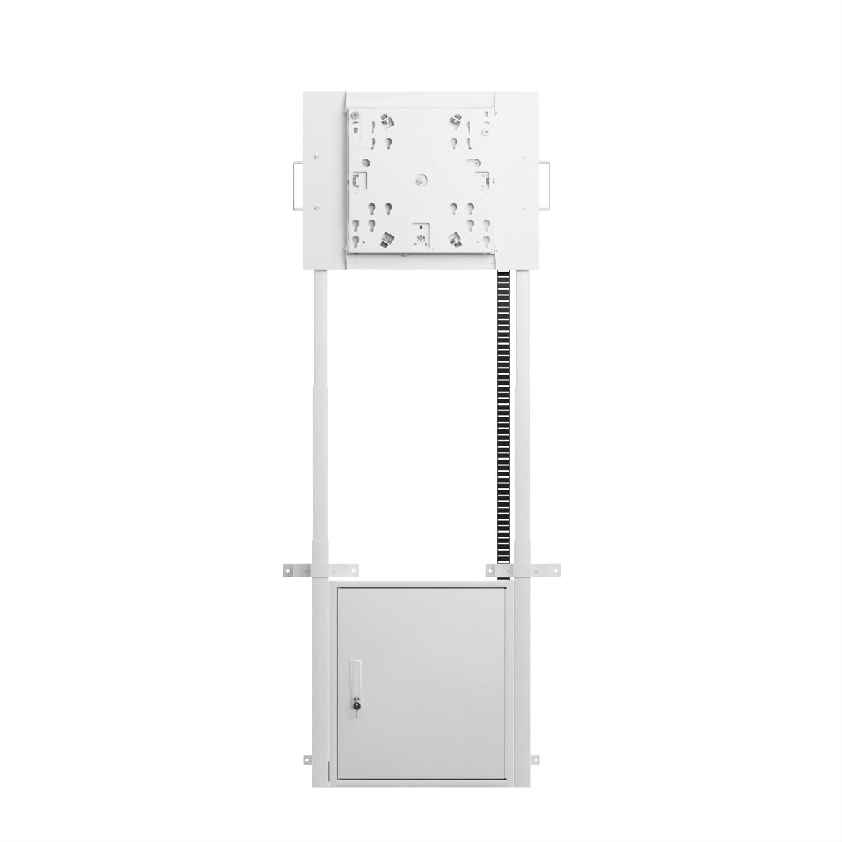 Hagor Wandlift – 55" – VESA 200×200–400×400 – bis 45 kg, motorisiert, für 55" – Twin Lift FW-Flip