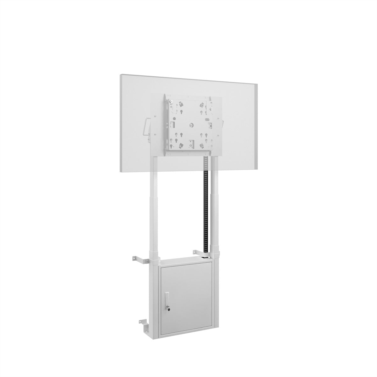 Hagor Wandlift – 55" – VESA 200×200–400×400 – bis 45 kg, motorisiert, für 55" – Twin Lift FW-Flip