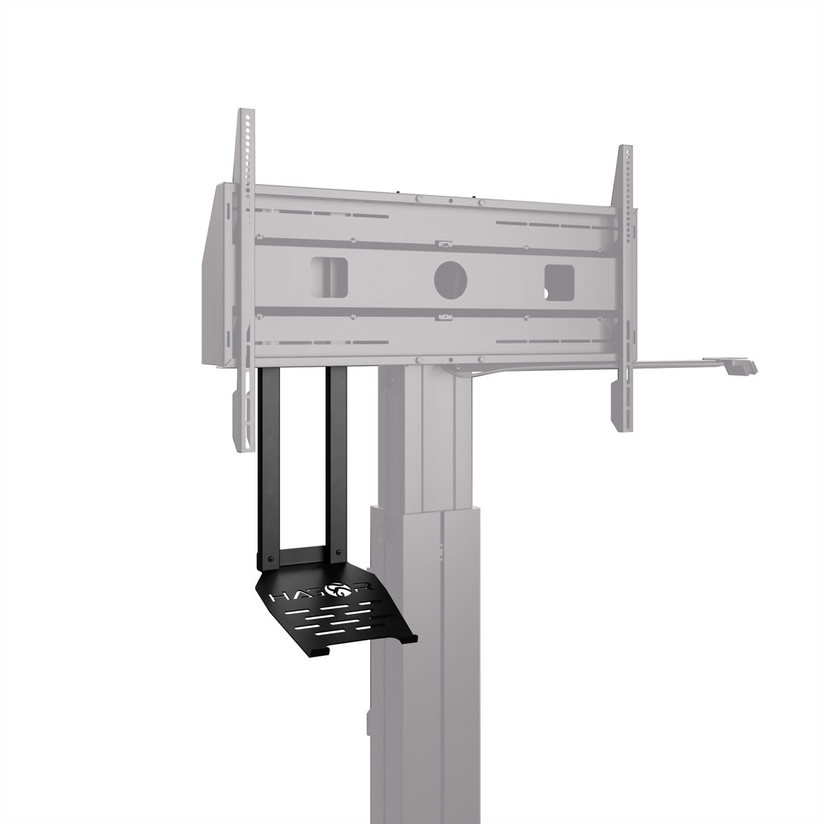 Hagor HAG-8915 – Laptop-Ablage für HP Lift (8265/8266/8267), Tragkraft 5 kg, 240×290 mm, Schwarz