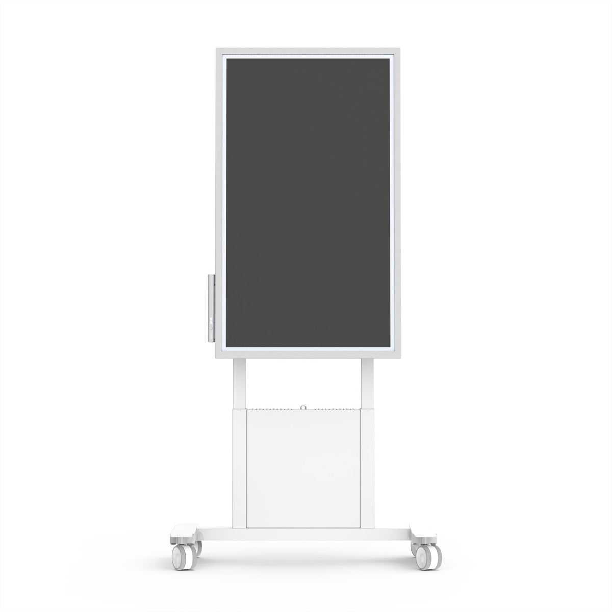 SMS Smart Media Solutions Smart Media Solutions AB TV-Wagen – 55–65" – VESA 300×400–400×400 – bis 50 kg, Motorisiert, mit Rollen, Weiss