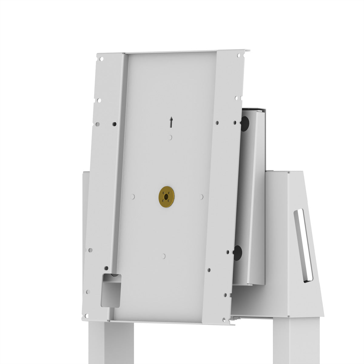 SMS Smart Media Solutions Smart Media Solutions AB TV-Wagen – 55–65" – VESA 300×400–400×400 – bis 50 kg, Motorisiert, mit Rollen, Weiss