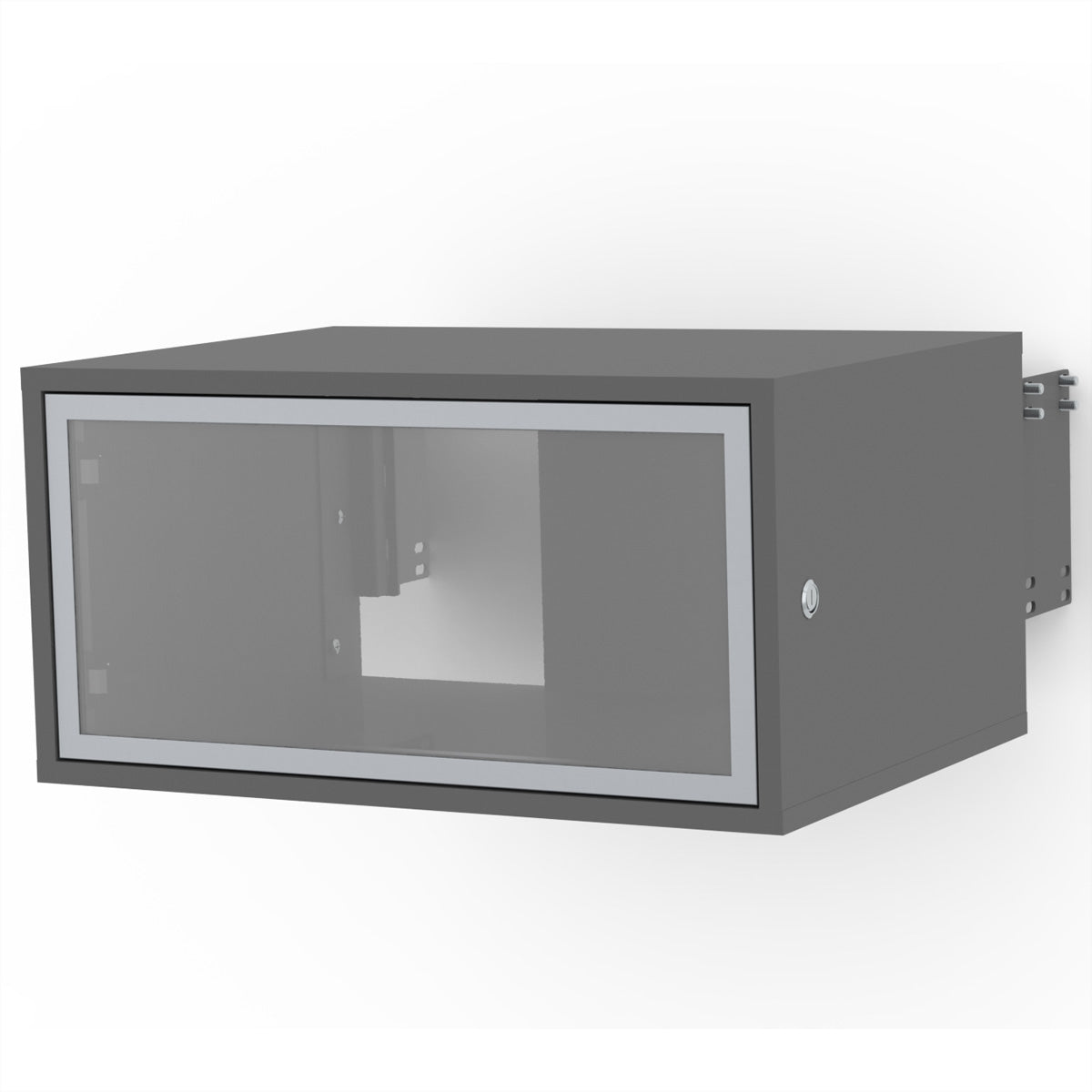 SMS Smart Media Solutions Smart Media Solutions AB Presence Media Box Glass – Set-Back-Box, für Presence Video Conference/Mobile, Silber