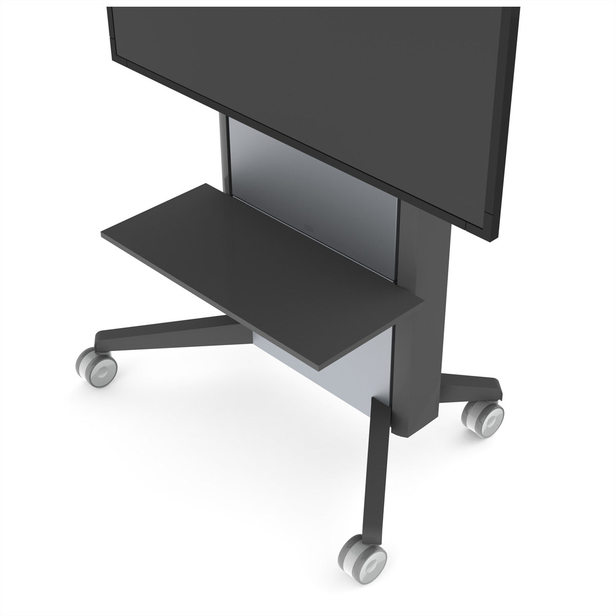 Smart media solutions ab Smart Media Solutions Presence AV-Wandregal Ablageplatte – 380×790 mm – für Presence Mobile, Wand/Boden