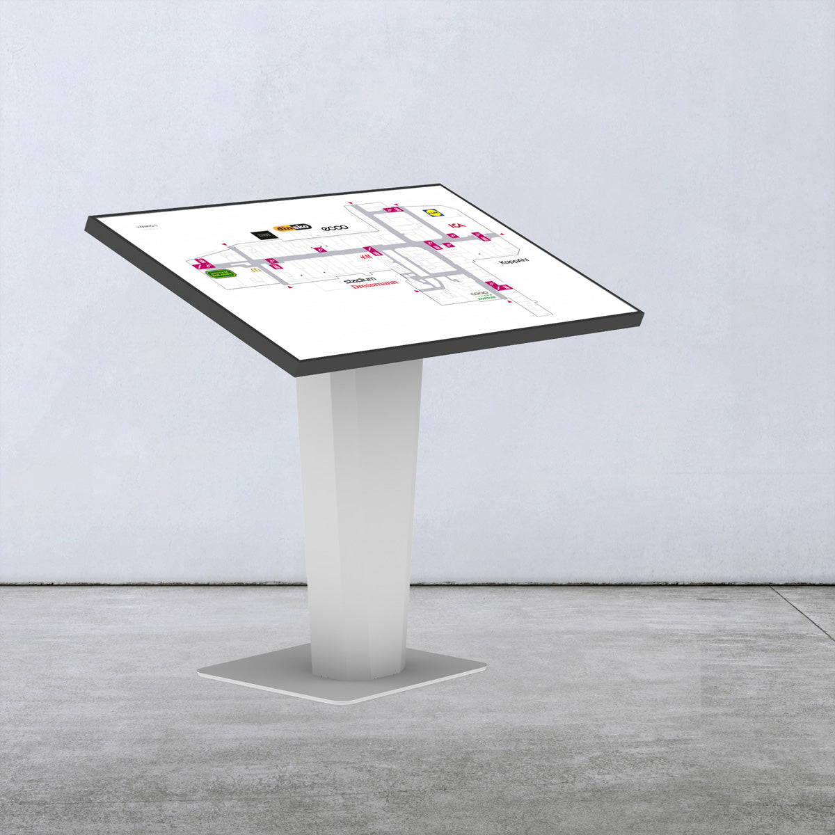SMS Smart Media Solutions Smart Media Solutions Bodenständer – 40–55" – VESA 200×400 – bis 50 kg – Icon Navigator 102-001-2
