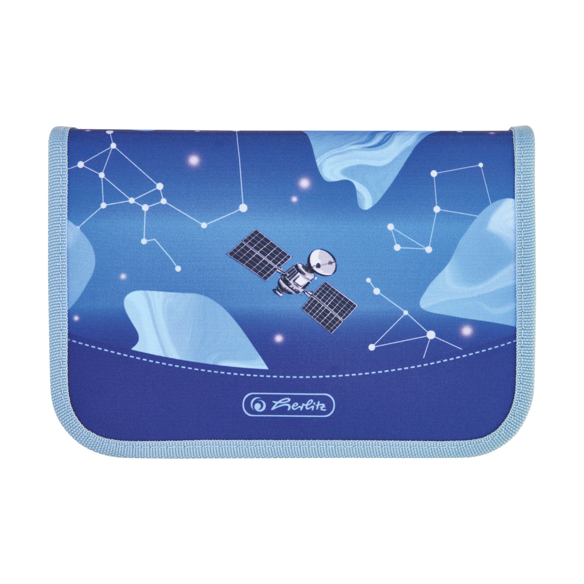 Herlitz Loop Plus Cosmic – Schulrucksack-Set 4-teilig, Astronaut, 17 l, 31×37×22 cm