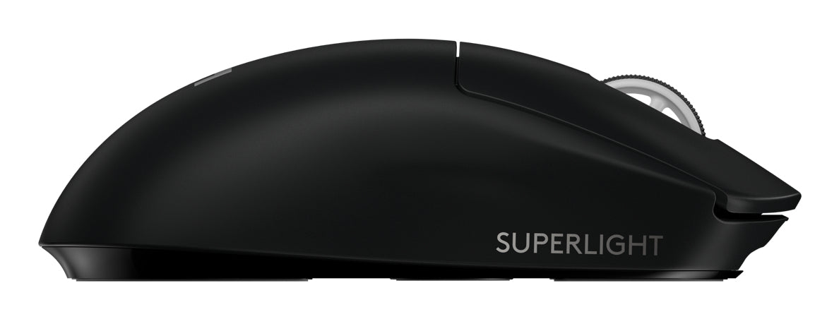 Logitech G Pro X SUPERLIGHT – Gaming-Maus – Kabellos (2,4 GHz), 25600 DPI, rechts, Schwarz
