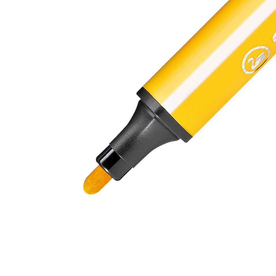 STABILO Trio Scribbi Filzstift – Rundspitze, 2 mm, wasservermalbar, gelb