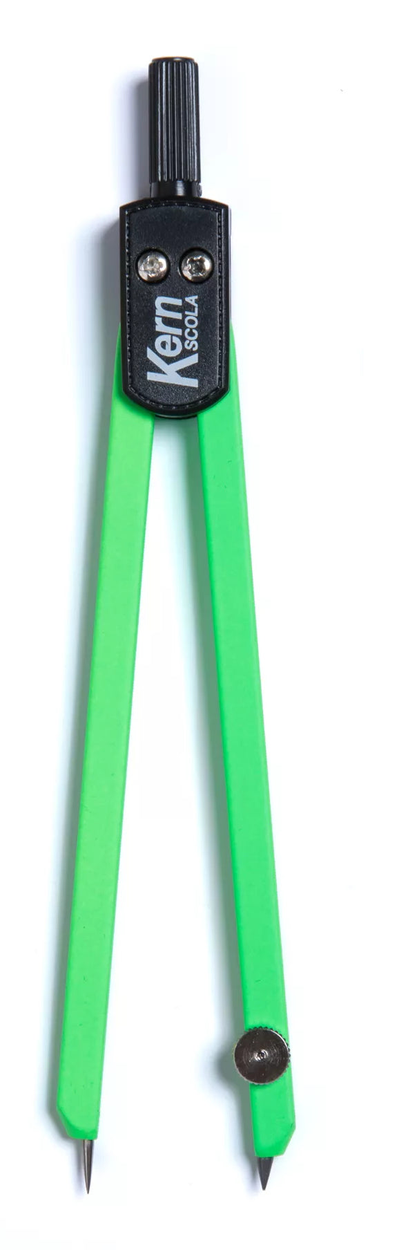 KERN SCOLA Zirkel – Länge 135 mm, max. Kreis-Ø 30 cm, inkl. Minendose, grün