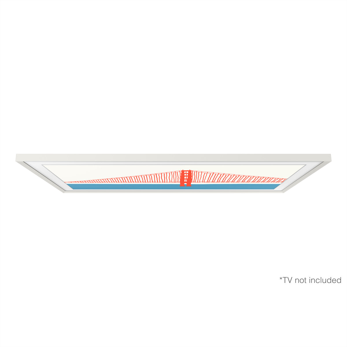 Samsung VG-SCFA55WTCXC Wechselrahmen – für The Frame 55" – Weiss