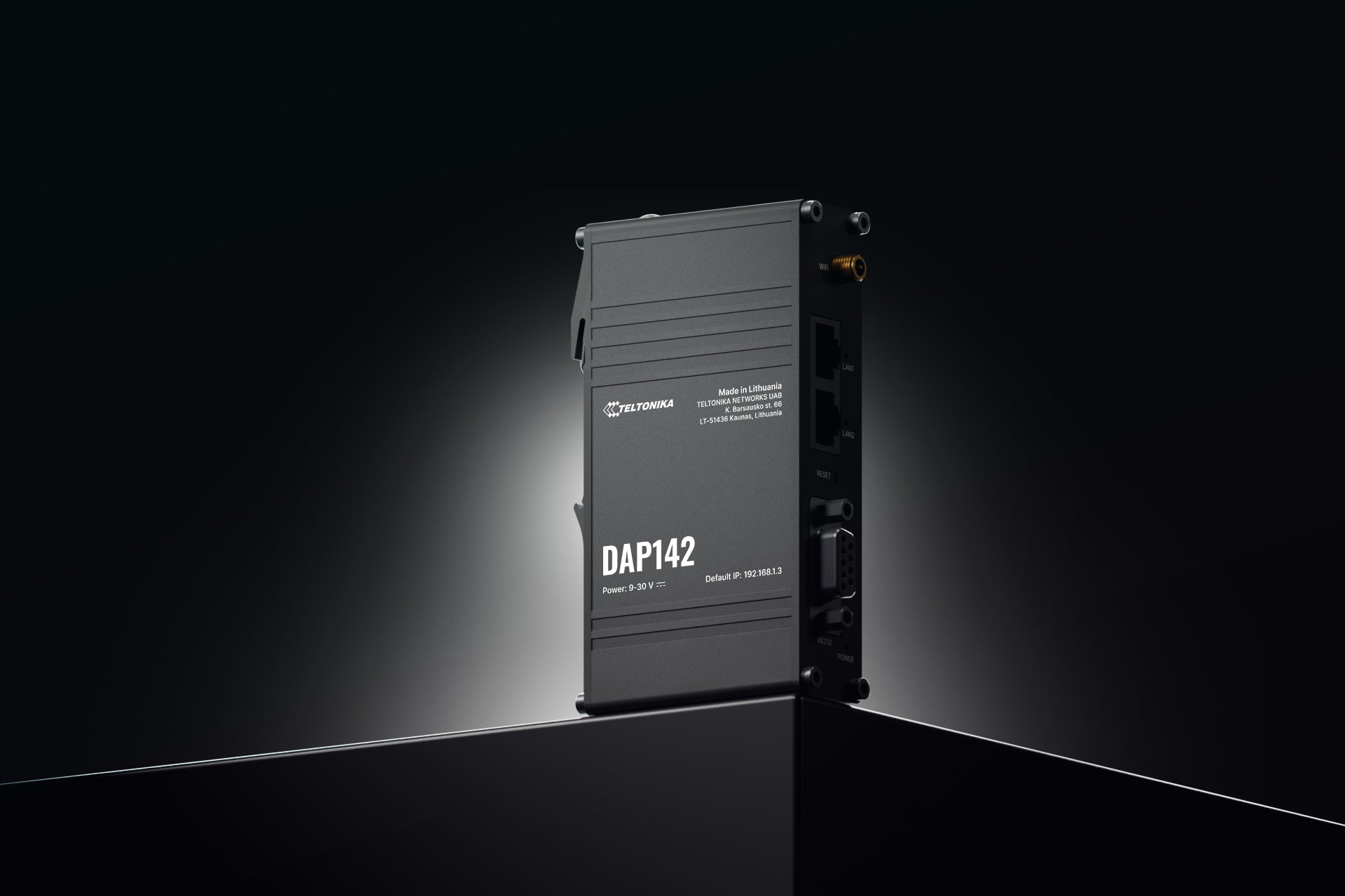 Teltonika DAP142 – Access Point – Wi‑Fi 4 (2,4 GHz), 300 Mbit/s, PoE