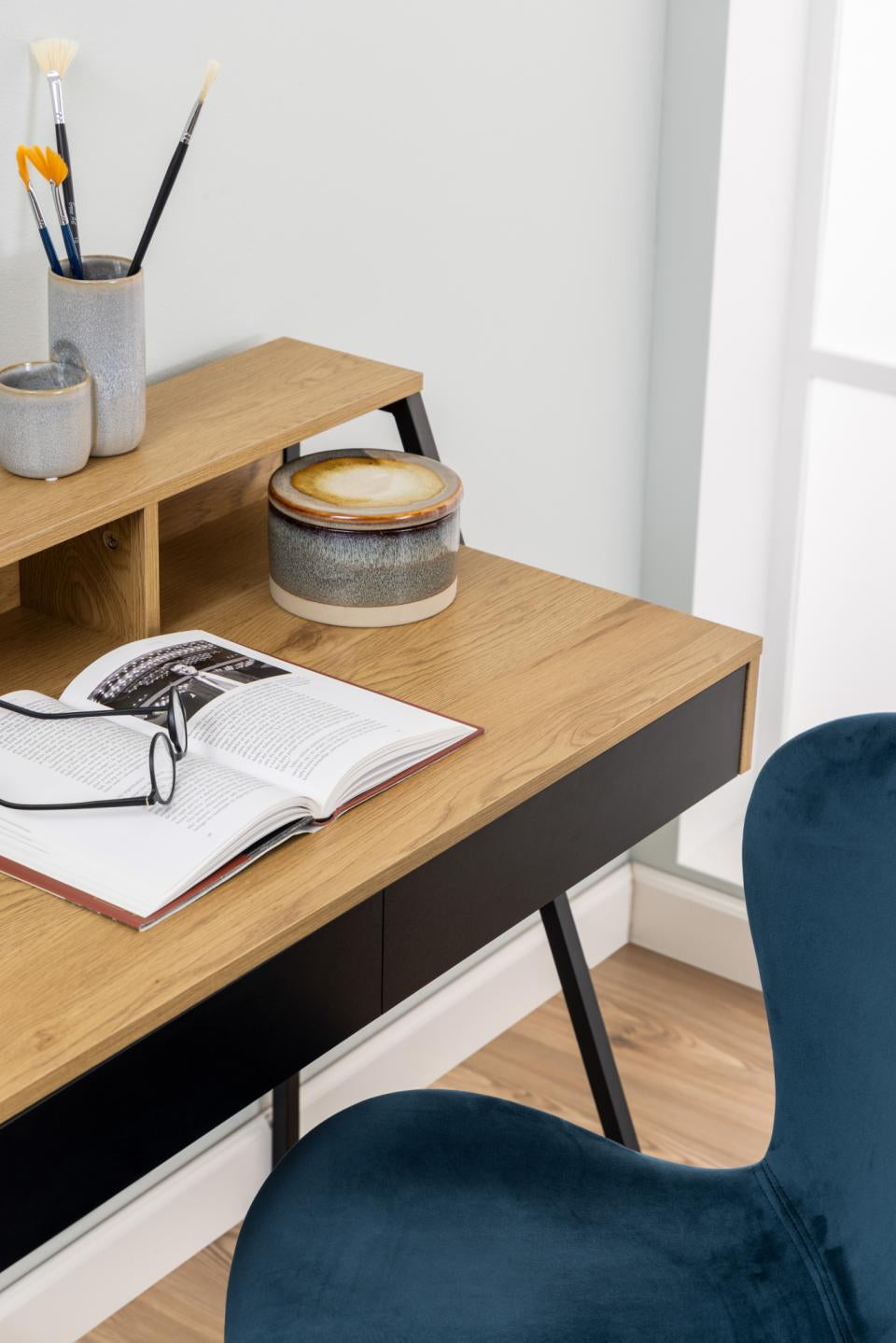 Actona AC Design – Stehtisch – 100 × 50 × 88 cm – Wildeiche