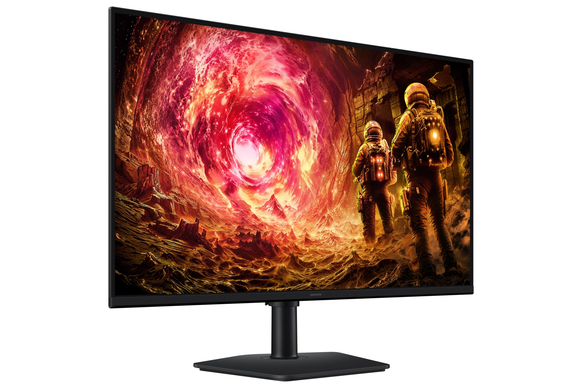 Samsung S32FG506EU – Monitor, 32" 2560 × 1440 (WQHD), IPS, 180 Hz, 300 cd/m², VESA 100 × 100, Schwarz