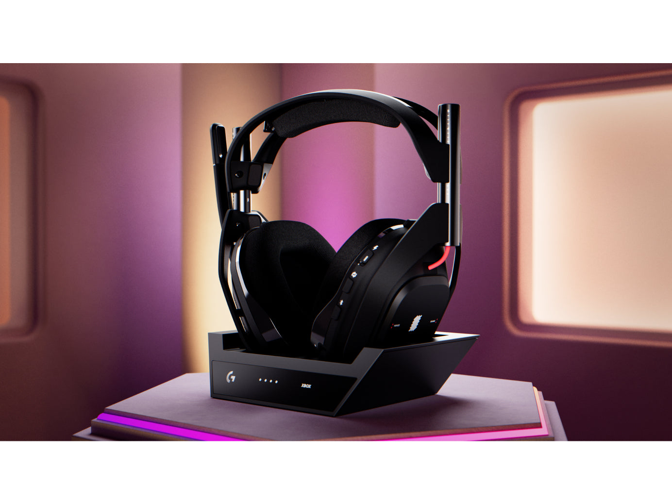 ASTRO Gaming A50 – Kabelloses Gaming-Headset für PS5/PC/Xbox, Boom-Mikrofon, mit Basisstation, Schwarz