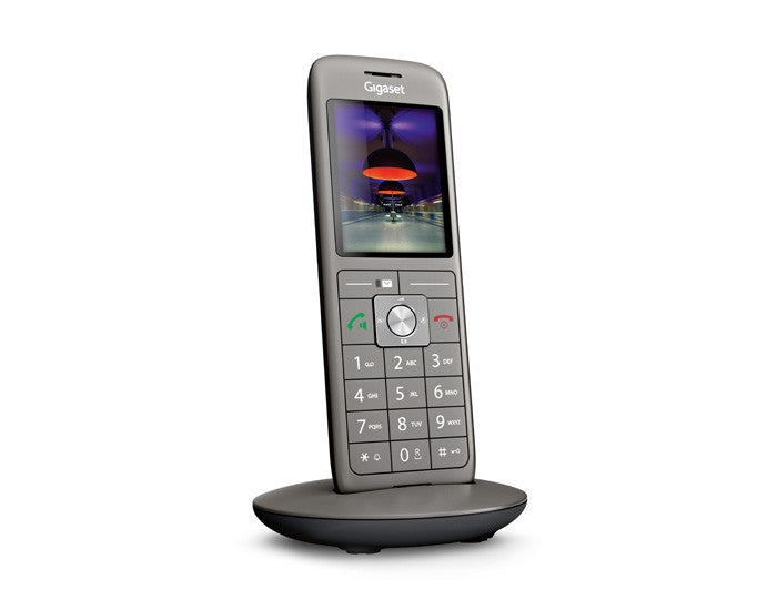 Gigaset CL660 HX – DECT-Telefon mit Basis, 2,4", freisprechen, anthrazit