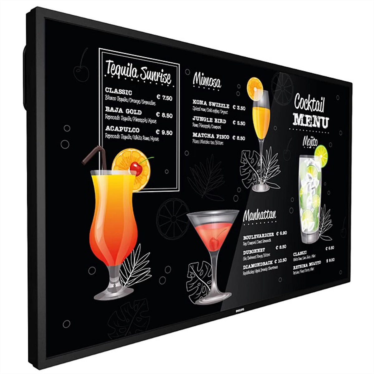 Philips 65BDL3117P/00 – 65" 4K Ultra HD Signage-Display, 700 cd/m², 24/7, Schwarz