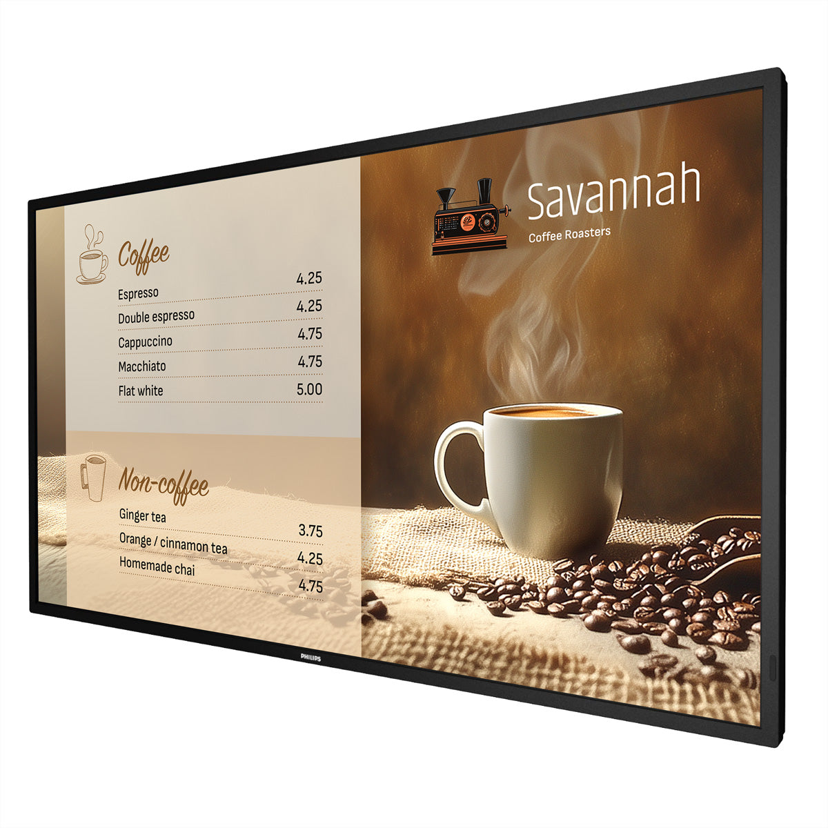 Philips 43BDL6017P/00 – 42,5", 3840 × 2160 (4K), IPS, LAN