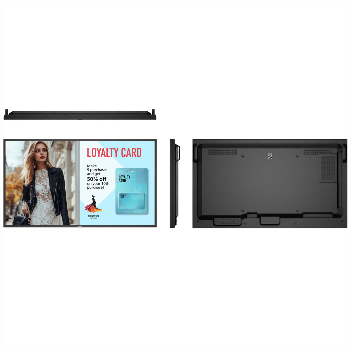 Philips 50BDL6017P/00 – 49.5", 3840 × 2160 (4K), VA, LAN