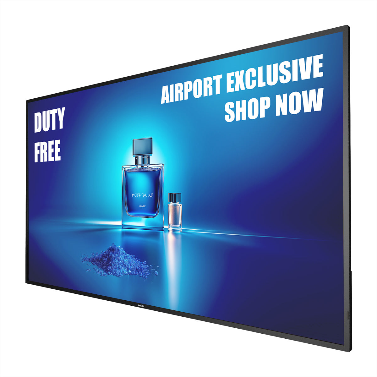 Philips 65BDL6017P/00 – 65" 4K Ultra HD Signage-Display, 800 cd/m², 24/7, Android – Schwarz