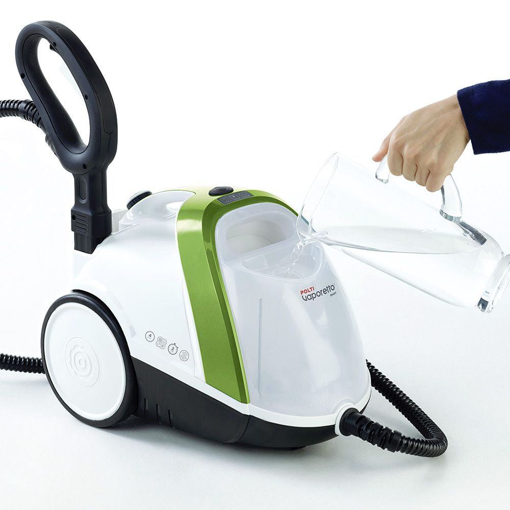 Polti Dampfreiniger – 2000 ml, weiss, für Hartflächen