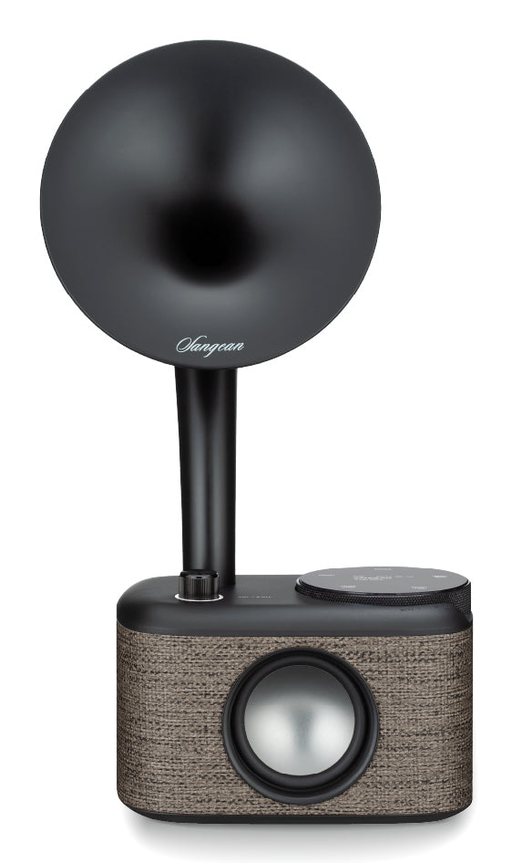 Sangean CP-100D – DAB+/UKW-Tischradio, Bluetooth – Schwarz