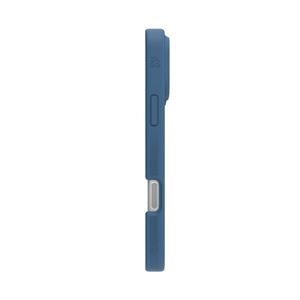 ZAGG Manhattan Snap Backcover – für Apple iPhone 17 Pro Max – Graphen+Silikon, Blau, bis 4 m Sturzsicher