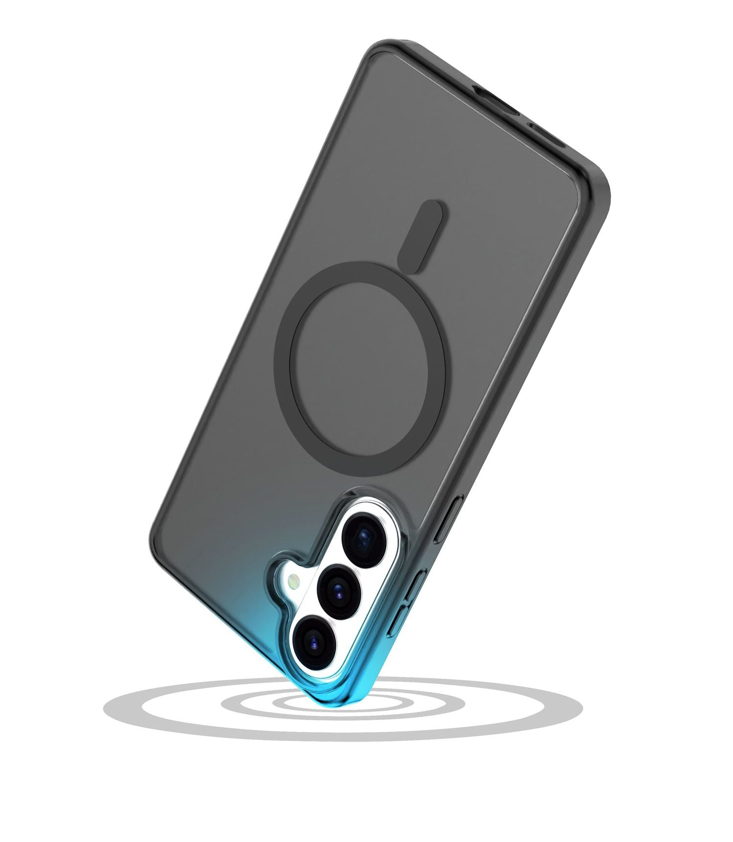 Cellularline Frosty Mag Backcover – für Samsung Galaxy S26+ – MagSafe, Kunststoff+Gummi, Schwarz