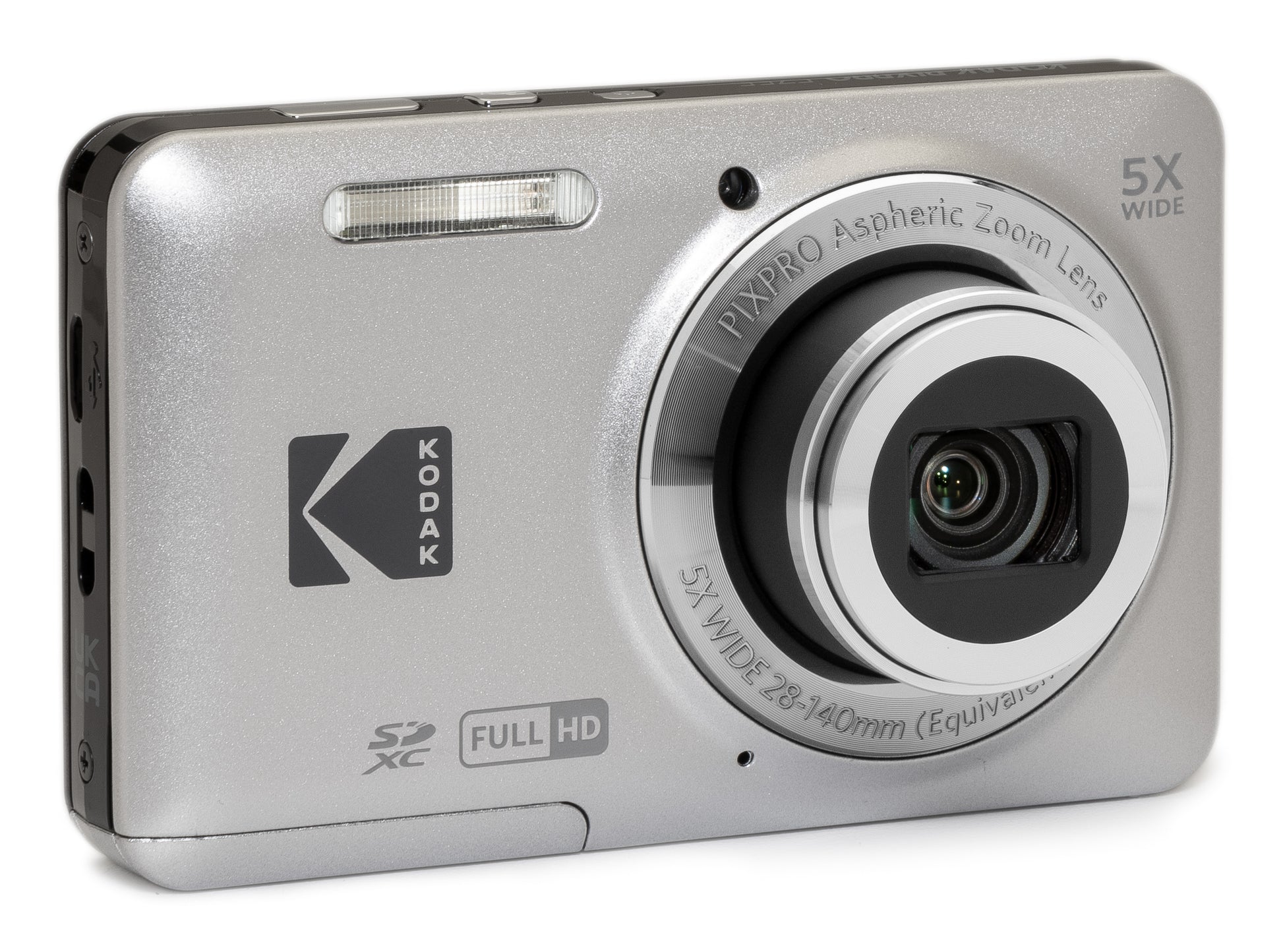 Kodak PixPro FZ55 – 5× optischer Zoom, 16 MP, 1080p, silber