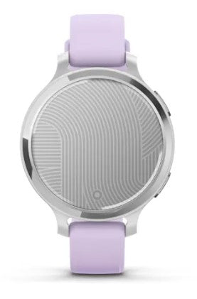 Garmin Lily 2 Active – Smartwatch – 38 mm, GPS, Bluetooth, Gorilla Glass 3, 5 ATM, Silber, Purple Jasmine
