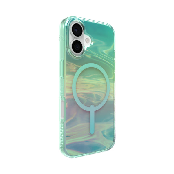 ZAGG Milan Snap Backcover – für Apple iPhone 17, MagSafe, Graphen, Grün, bis 4 m Sturzsicher