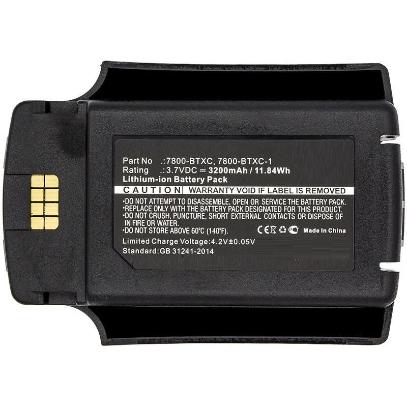 CoreParts Akku Li-Ion 3,7 V 3200 mAh, 11,8 Wh – für Dolphin 7600/7600 II/7800
