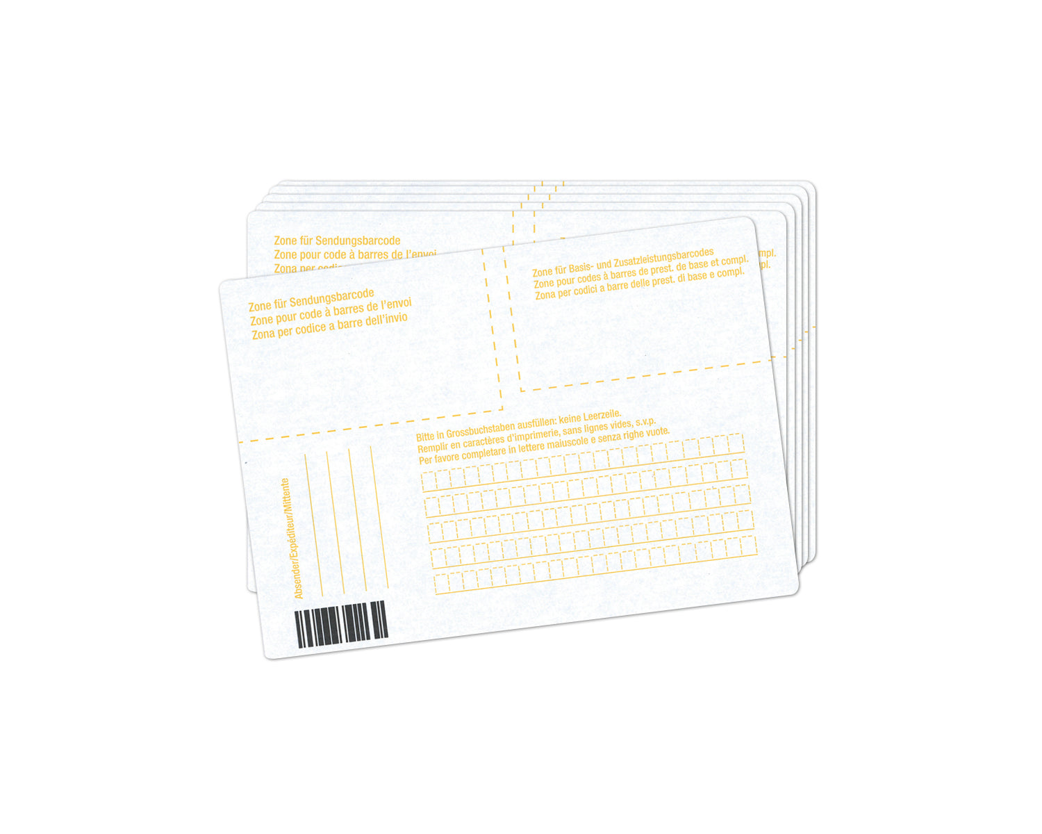 Elco Haftetiketten – rechteckig 148 × 105 mm, A6, weiss, blickdicht, 750 Stk.