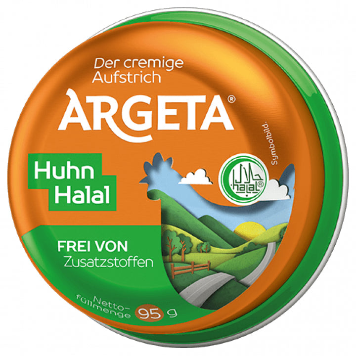 Argeta Pouletaufstrich pikant & Halal – 4×95 g