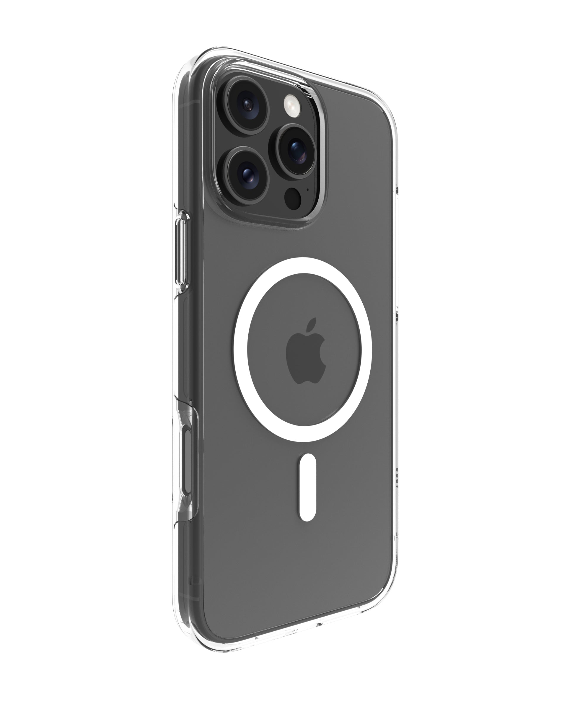 dbramante1928 Iceland Pro Backcover – für Apple iPhone 16 Pro Max, MagSafe, Recycling-Kunststoff, Transparent